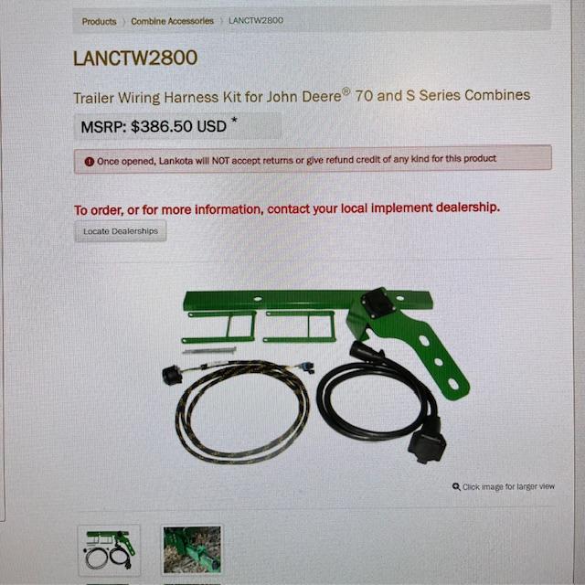 Lankota Lanctw Combine Trailer Light Kit Nex Tech Classifieds