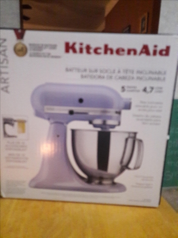 5-Qt Artisan Stand Mixer (Lavender Cream), KitchenAid