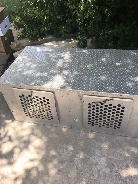 Aluminum Gun Dog Box Hunting Double Kennel Nex Tech Classifieds