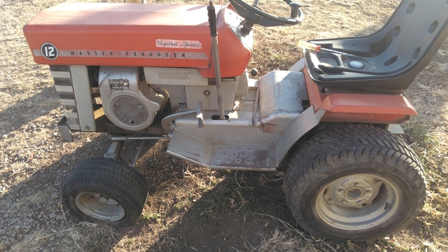 Massey ferguson 12 lawn tractor for sale hot sale