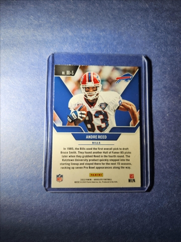 Andre Reed Draft Diamonds Panini Football Card - Nex-Tech Classifieds