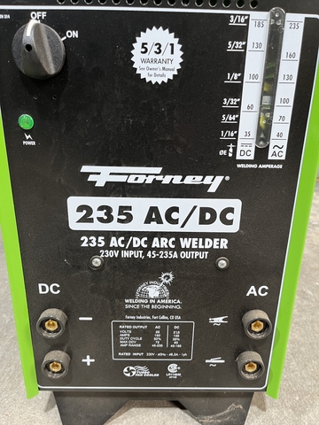 Forney AC/DC Stick Welder - Nex-Tech Classifieds