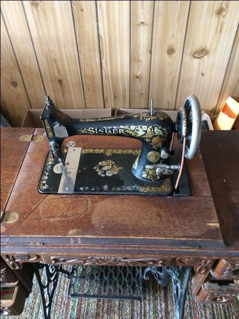 Antique Singer Sewing Machine