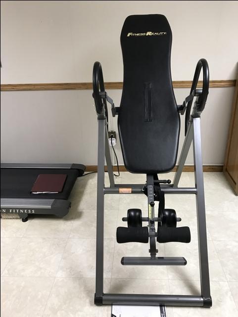 Fitness Reality 690XL Additional Weight Capacity Inversion Table