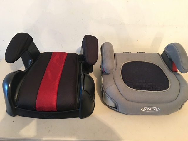 red cosco car seat