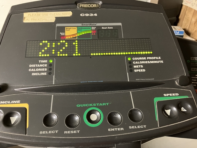 Precor Commercial Grade Treadmill - Nex-Tech Classifieds