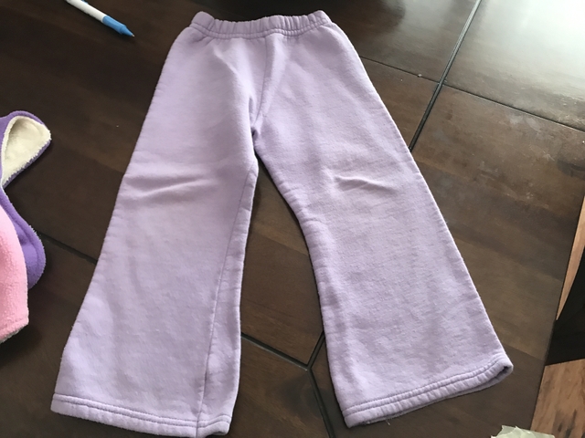 hanes purple sweatpants