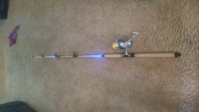 10' glow stick fishing rod and reel - Nex-Tech Classifieds