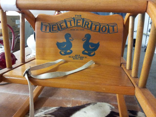 teetertot antique rocker