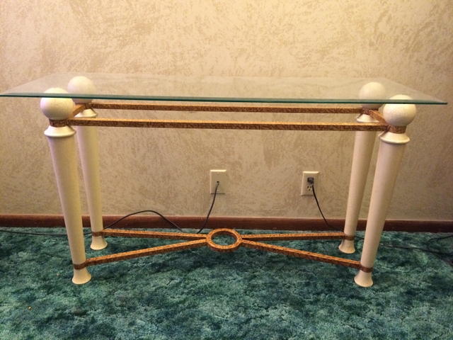 Jdi Group Console Table With Glass Top Nex Tech Classifieds