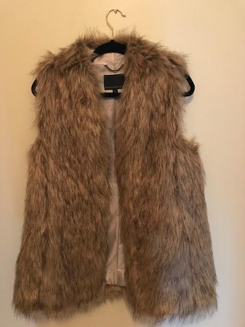 Banana Republic Fur Vest - Nex-Tech Classifieds