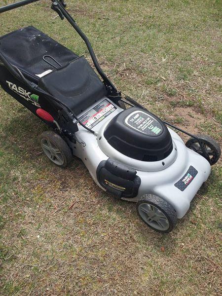 Task force electric lawn shop mower