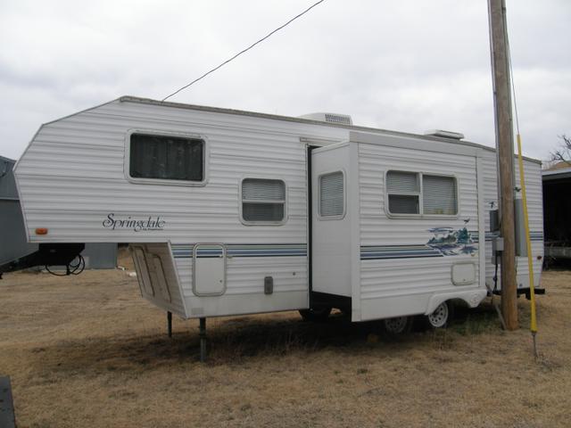 2001 keystone springdale travel trailer weight