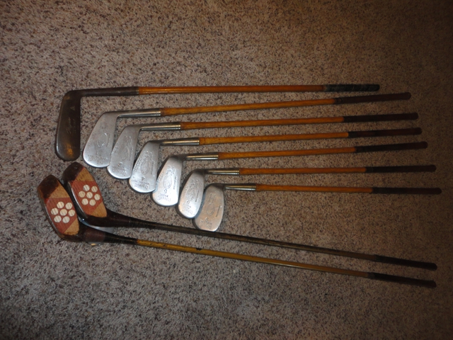 hickory shaft golf clubs