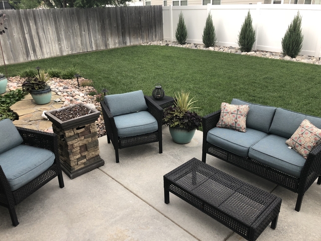 SOLD Wicker Patio Furniture