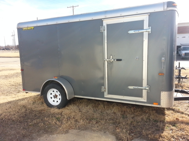 6x12 Doolittle Enclosed Trailer W Ramp Rear Door Nex Tech