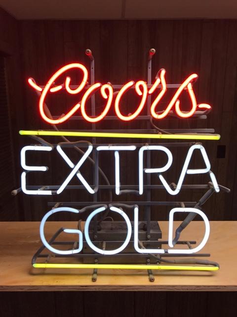 Coors Extra Gold >> Coors Extra Gold Neon Light Coors Extra Gold >> Coors Extra Gold Neon Light