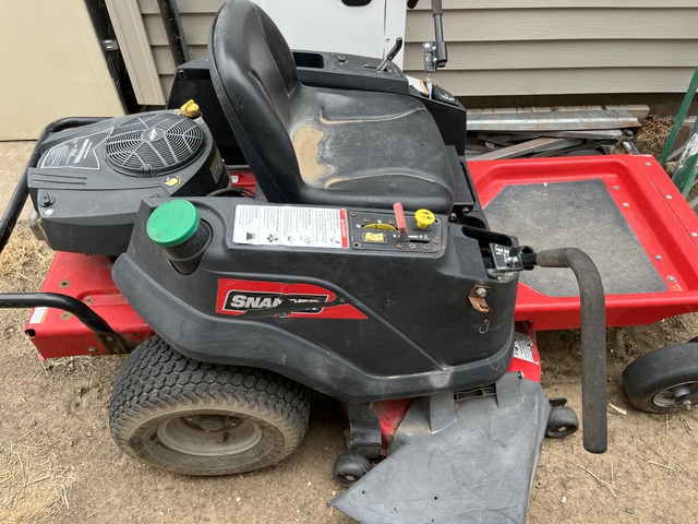 Snapper riding lawn mower for online sale