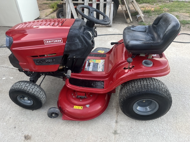 Craftsman Riding Mower - Nex-Tech Classifieds