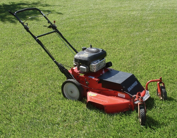 high wheel lawn mower advantages