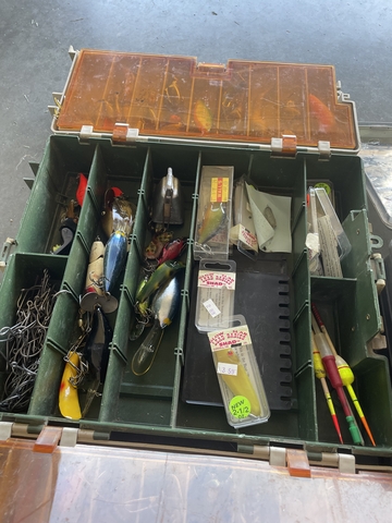 3 fishing tackle boxes and lots of jigs and lures - Nex-Tech Classifieds