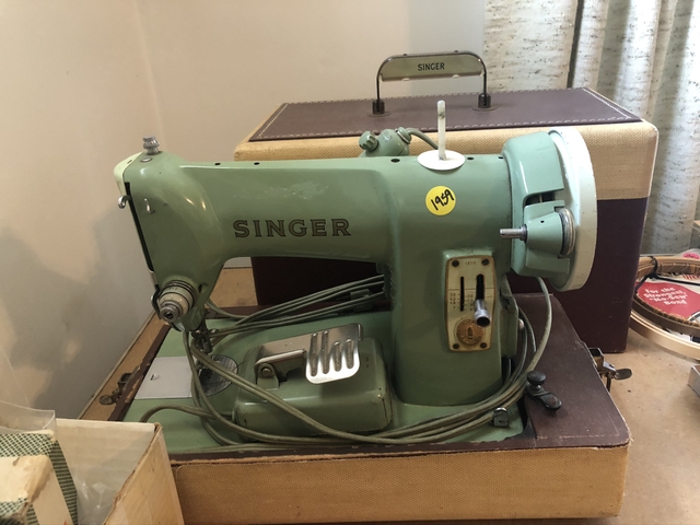 The Singer 185 Portable Sewing Machine