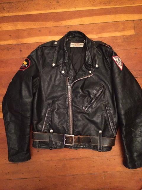 vintage amf harley davidson leather jacket