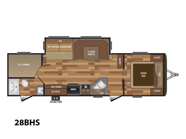 2019 Keystone RV Hideout 28BHS - Nex-Tech Classifieds