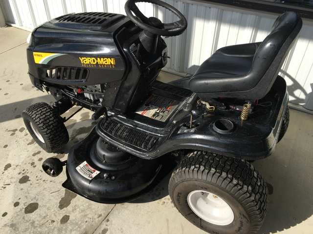 Yardman best sale lawn tractor