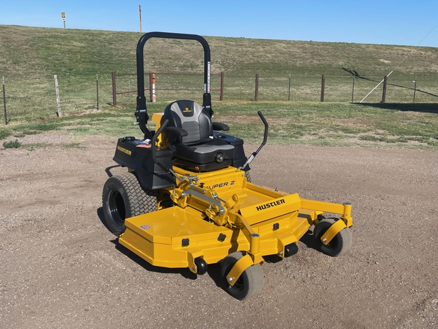 Hustler rear discharge online mower