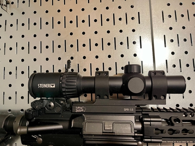 Steiner Optics P4Xi 1-4x24 + ADM Recon H - ミリタリー