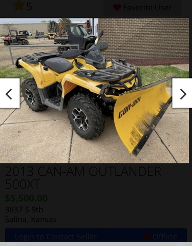 2013 can am 500 xt - Nex-Tech Classifieds