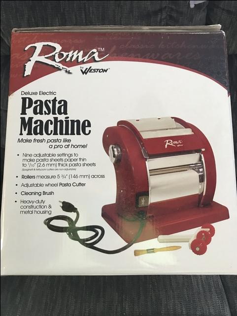 Weston Deluxe Electric Pasta Machine