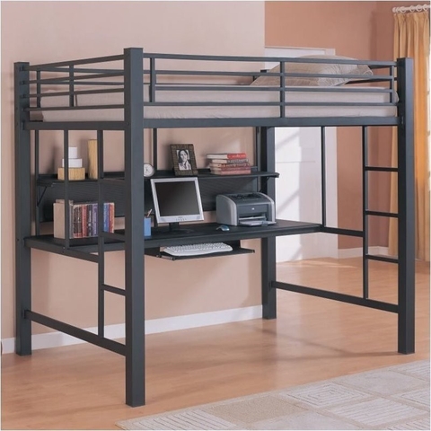 Full Size Loft Bed With Desk Nex Tech Classifieds