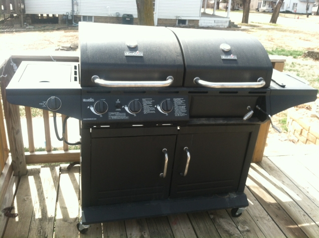 Char Broil Combination Charcoal Grill and Gas Grill Nex Tech