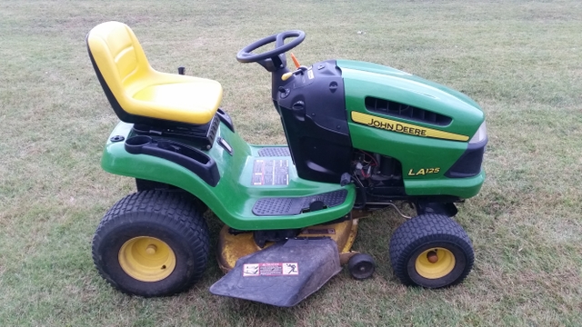 John deere la125 discount mower