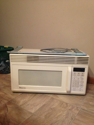 magic chef range microwave