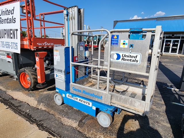2013 Genie 20ft Vertical Scissor Lift THIS IS SO CHEAP Nex Tech 