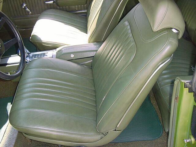 1972 Factory Chevelle Bucket Seats with Tracks.