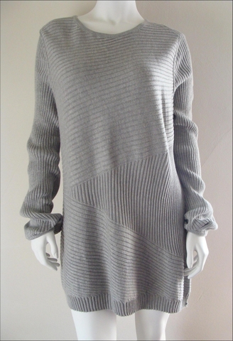 Apt. 9 Ribbed Gray Sweater New With Tags Large - Nex-Tech Classifieds