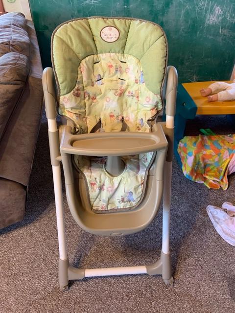 winnie the pooh high chair