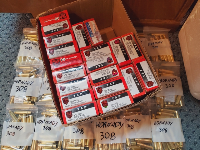 360pcs HORNADY MATCH 308 BRASS w/ BOXES - Nex-Tech Classifieds