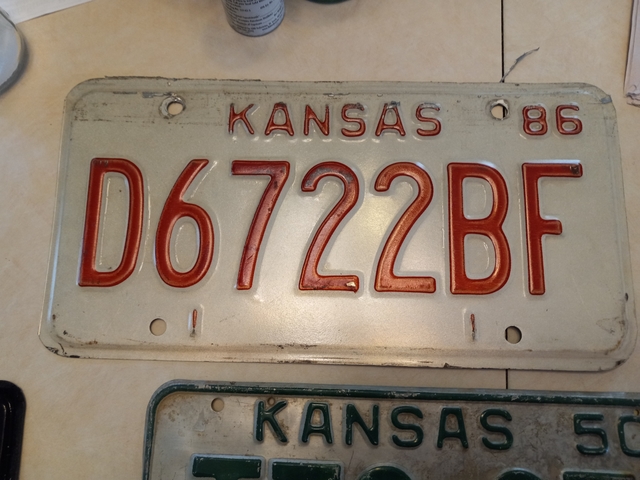 1986 Kansas Dealer Tag - Nex-Tech Classifieds