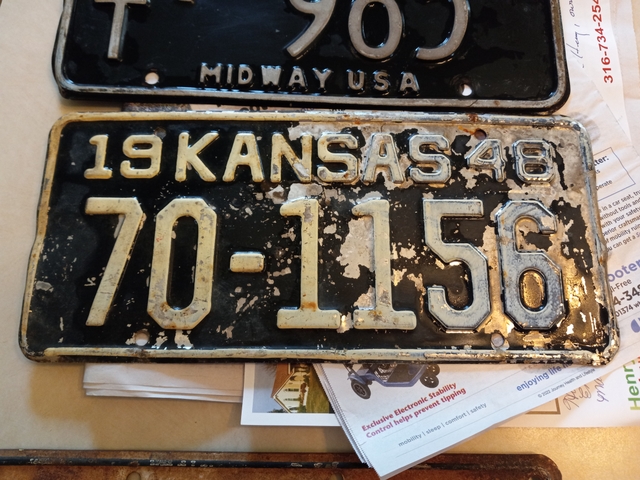 1948 Kansas Tag - Nex-Tech Classifieds