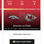 CHIEFS Tickets for Sale - Nex-Tech Classifieds