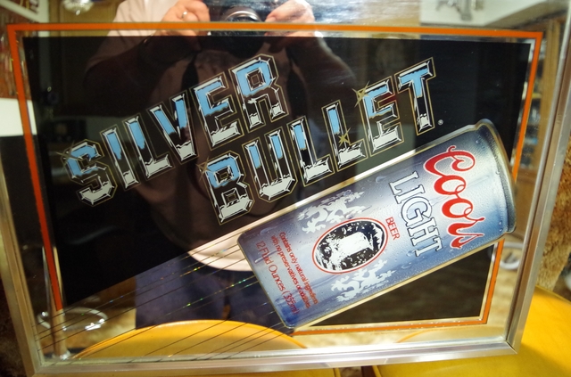 Silver Bullet Coors Light Bar Mirror #2