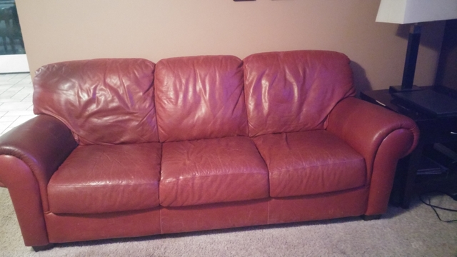 Matching Chairs Nex Tech Classifieds, Dark Red Leather Couch