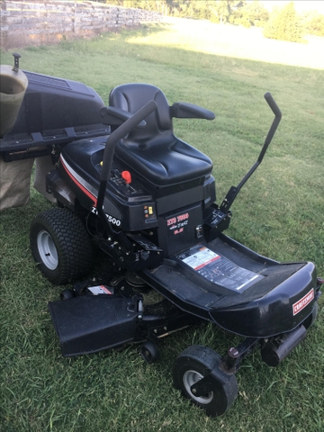 Craftsman 2025 zts 7500