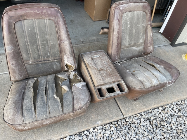 Chevrolet c10 factory bucket seats and console - Nex-Tech Classifieds