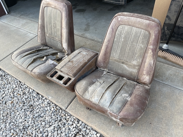 Chevrolet c10 factory bucket seats and console - Nex-Tech Classifieds